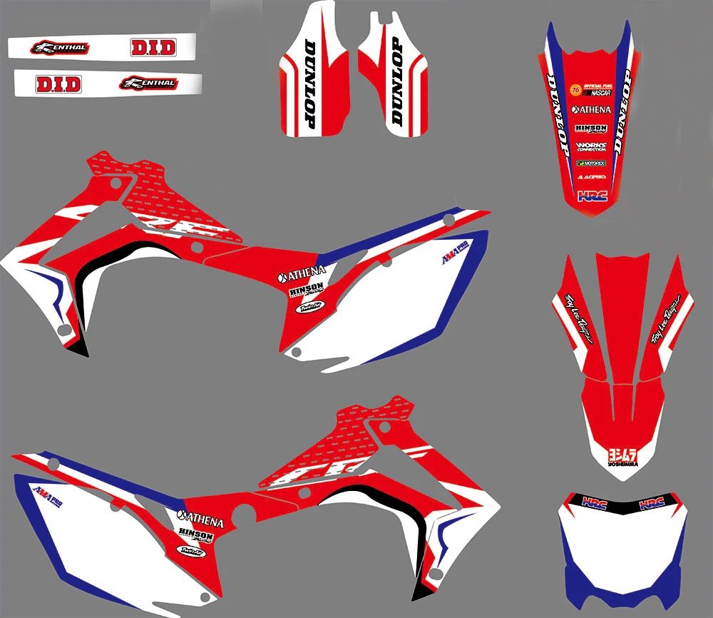 

Наклейка для Honda CRF250 CRF250R 2014 - 2017 CRF450 CRF450R 2013 2014 2015 2016 2015 CRF 250 450 R 250R 450R