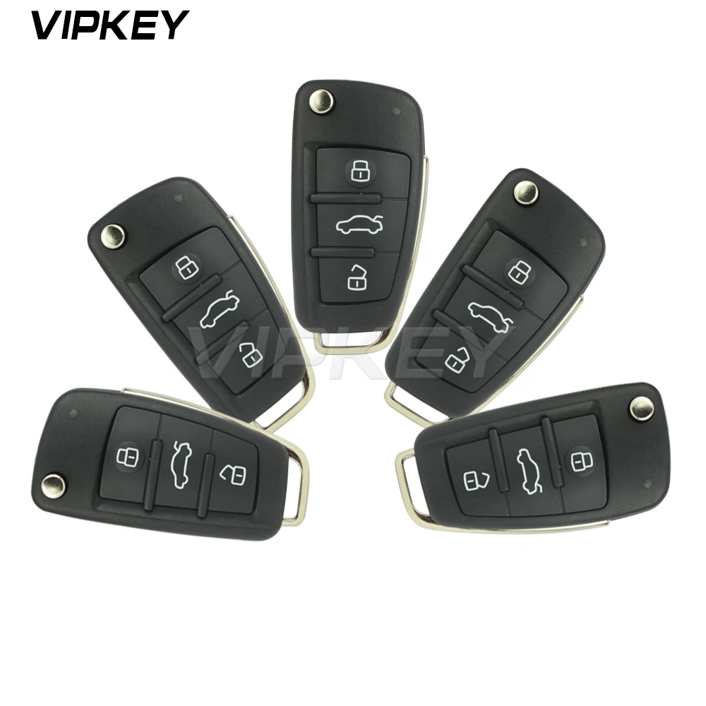 Пульт дистанционного управления 8P0837220D 5 шт. 8P0 837 220 D для Audi A3 TT 2006 2013 3 кнопки 433 МГц
