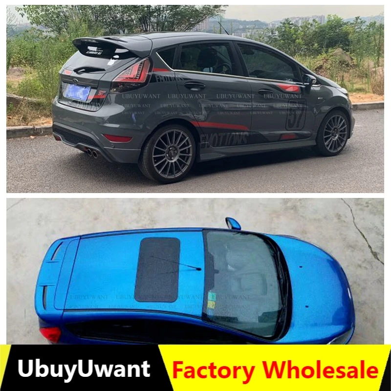 

Спойлер заднего крыла для Ford Fiesta, высококачественный спойлер из АБС-пластика для Ford Fiesta 2009 2010 2011 2012 2013