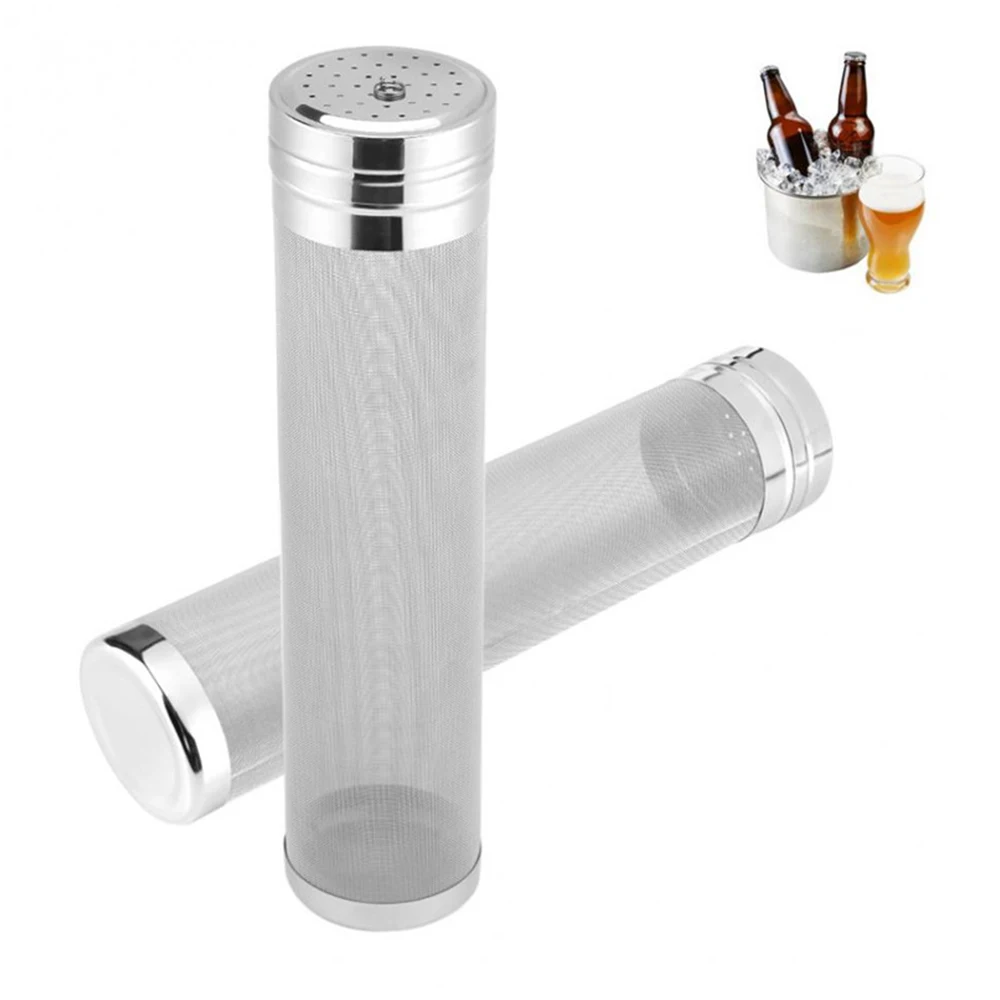 

Micron Stainless Steel Hop Mesh Filter Homebrew Mesh Beer Filter Strainer Dry Hopper For Home Brew Filter