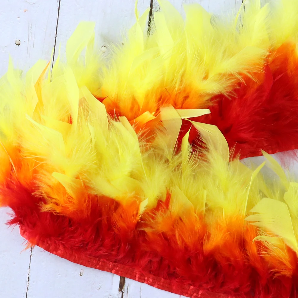 1 метр турецкое перо ленточная отделка Свадебные Marabou бахрома 10-15 см/4-6 дюймов