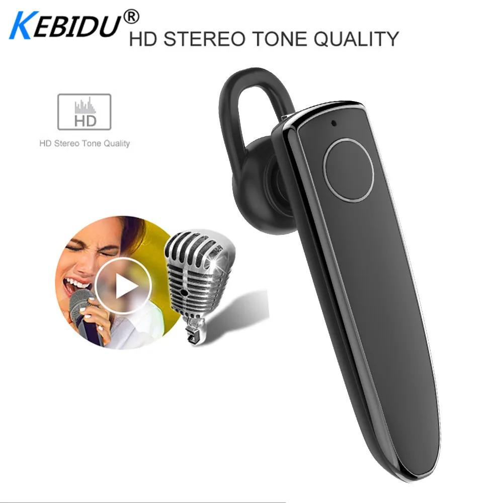 Модные деловые Bluetooth наушники стереонаушники мини-гарнитура беспроводная