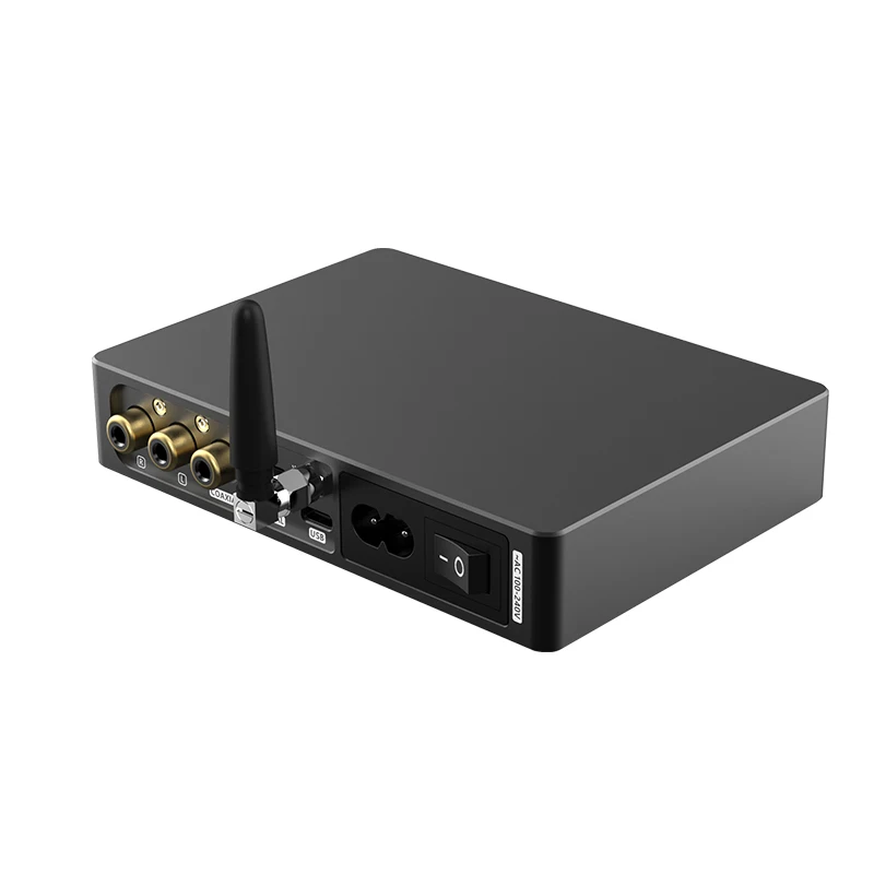SMSL SU-6 декодер ES9038Q2M OPA1612 * 4 32 бит/768 кГц DSD512 Bluetooth 5 0 SU6 настольный мини аудио DAC с