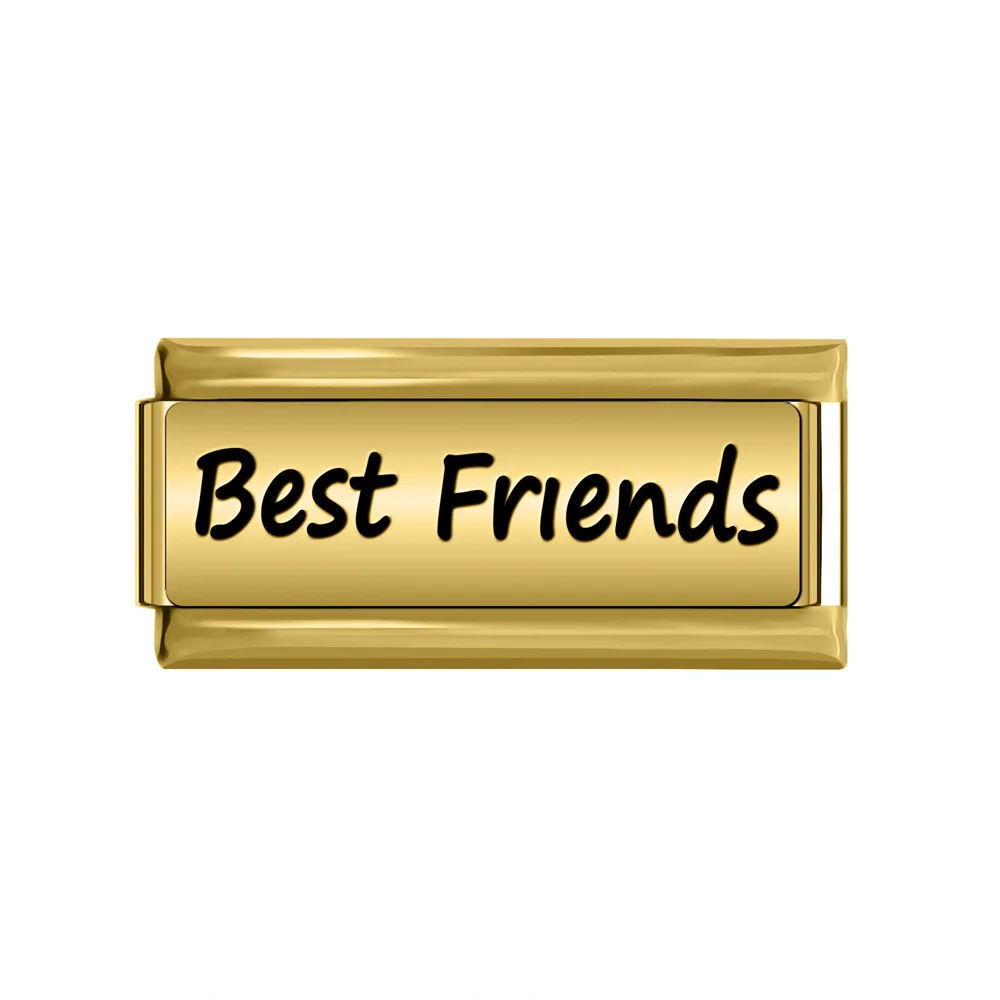 Браслет Hapiship из нержавеющей стали диаметром 9 мм итальянский очаровательный