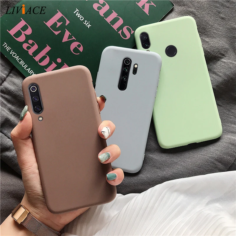 Силиконовый чехол для xiaomi redmi note 6 pro 7 8 5 5a prime s2 mi 9 se mi8 a2 lite a3|Бамперы| |