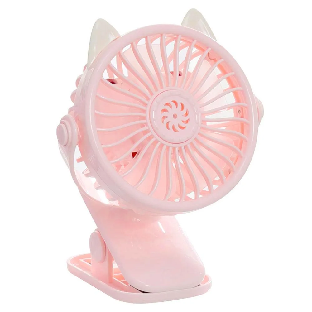 

Mini USB Fan Electric Portable Air Cooling Fans 2 Speed Adjustable Clip Desk Home Office Fan Handheld Small Pocket Fan-35