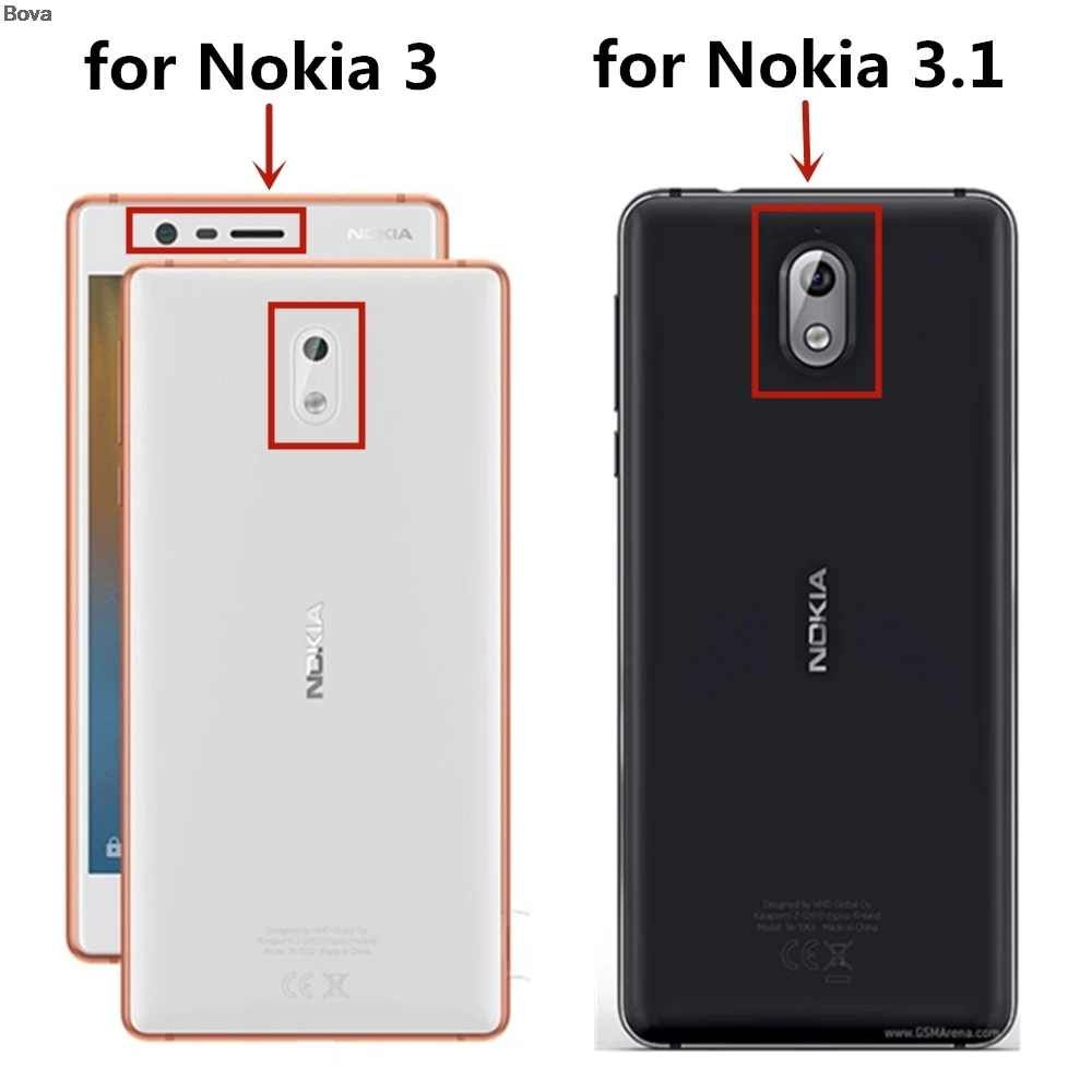 Матовый чехол-кошелек, флип-чехол для Nokia 3, магнитный адсорбционный чехол для телефона Nokia 3,1, деловой стиль