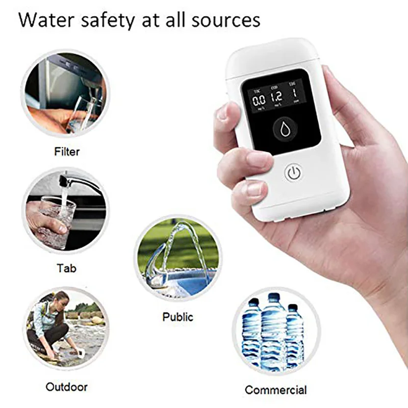 

Portable Digital Water Quality TOC COD TDS Tester Aquarium Test Meter Mini Tester for Well Other Drinking Water Source