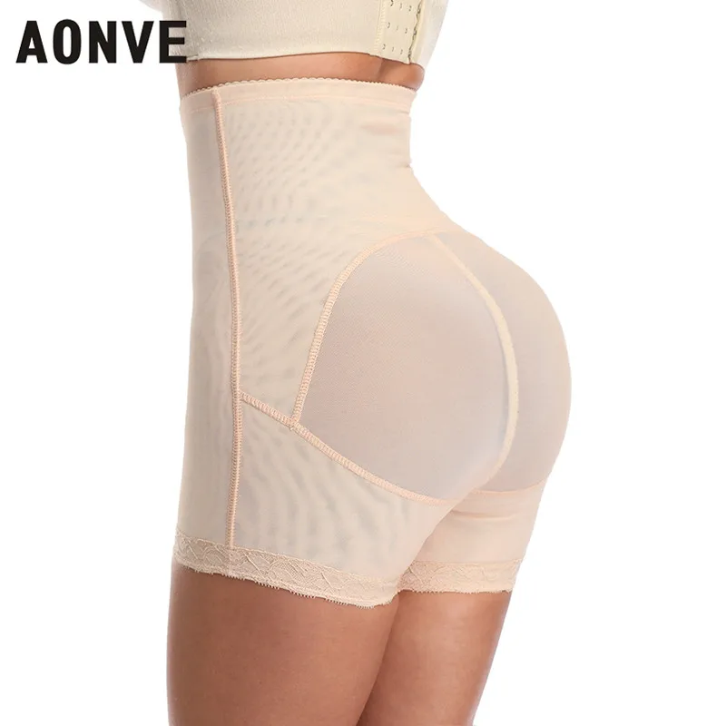 Aonve Slimming Underwear Butt Lifter Pulling Shapewear Women Panties High Waist Corrective Underwear Plus Size Body Shaper