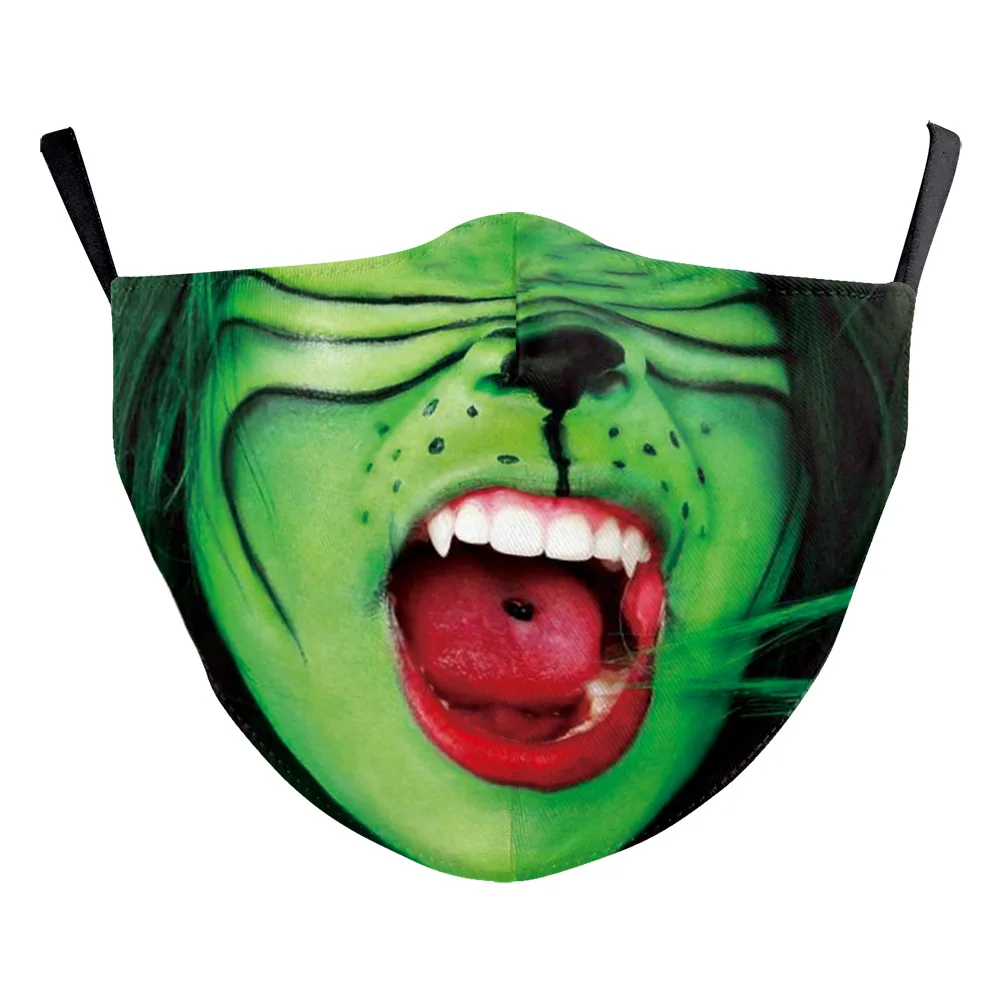 Как Гринч украл Рождество Косплэй уход за кожей лица маска против пыли маски для