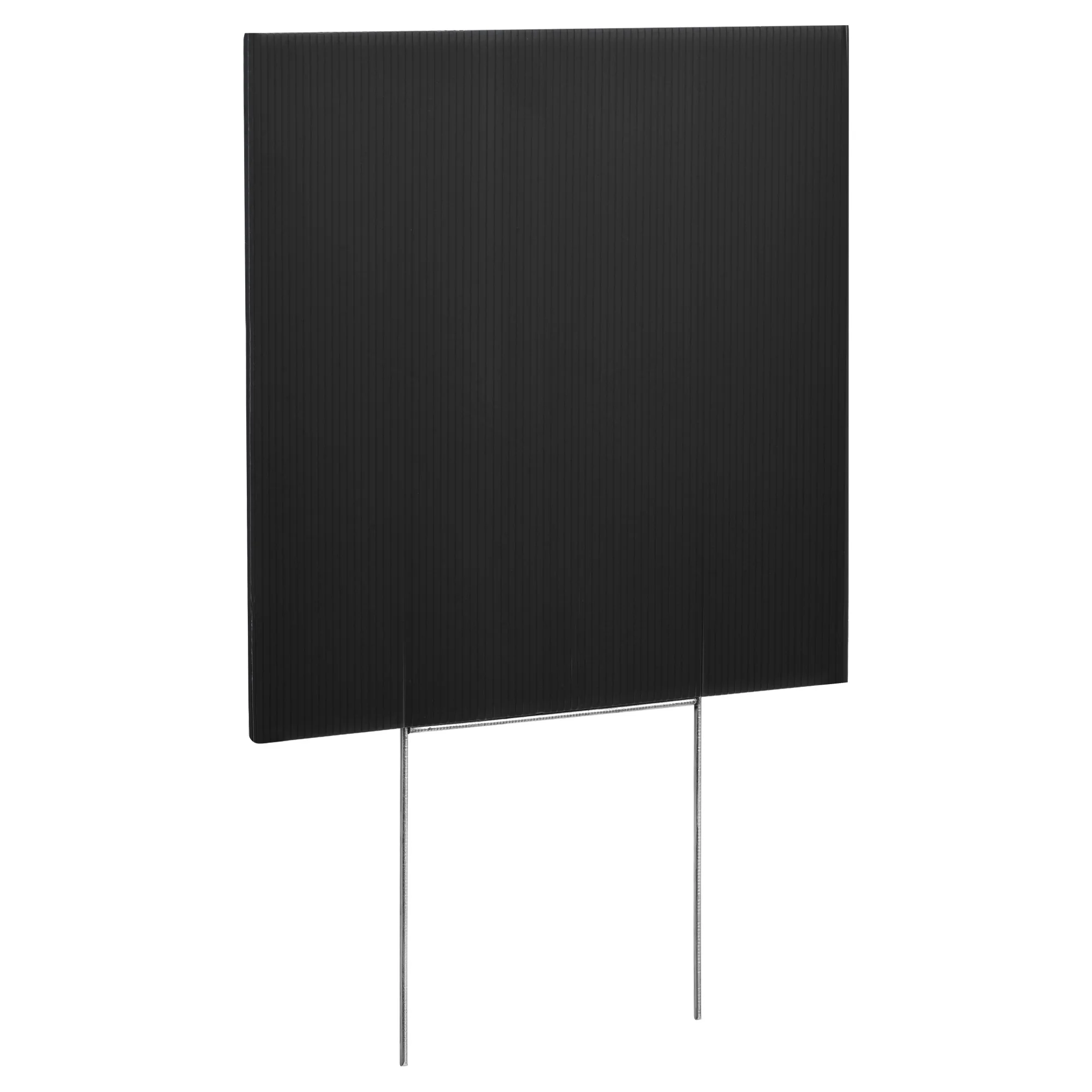 

Uxcell гофрированная вывеска, пластиковая пластина, лист, черная пустая вывеска 12x12 дюймов с H-образной ставкой для газона, двора, комплект из 2 ш...