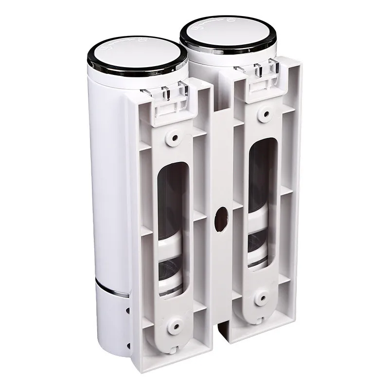 Диспенсер для жидкого мыла рук и душа настенный дозатор шампуня диспенсер с