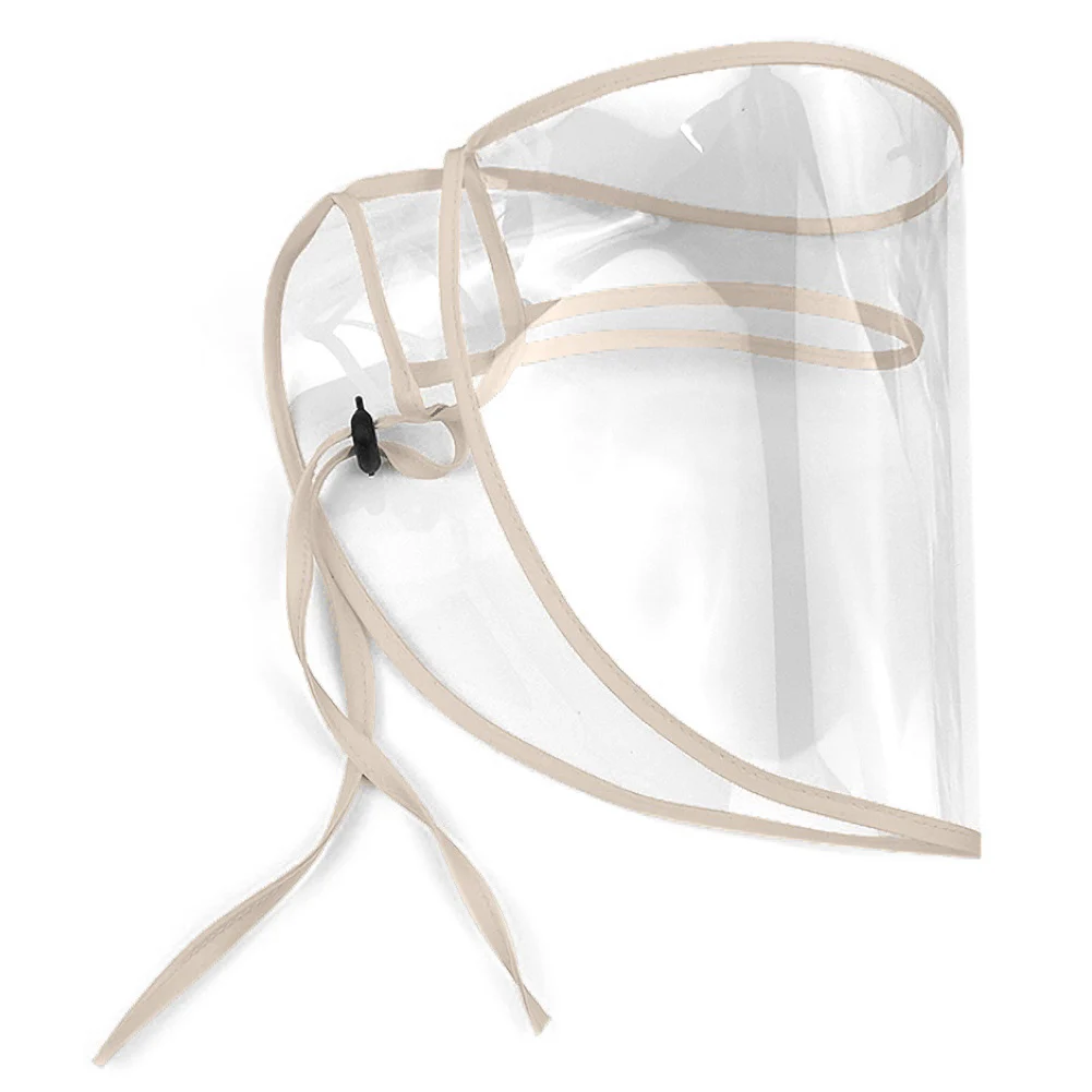 

Adjustable Protective Anti Droplet Dust-proof Full Face Covering Visor Shield wide view easy to operate comfortable to wear