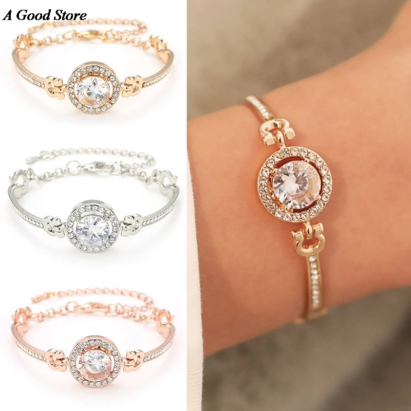 Модные роскошные стразы циркон многослойный браслет высокое качество