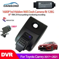 new car dvr wifi video recorder dash cam camera for toyota camry 2017 2018%ef%bd%9e2020 2021 night vision full hd 1600p high quality