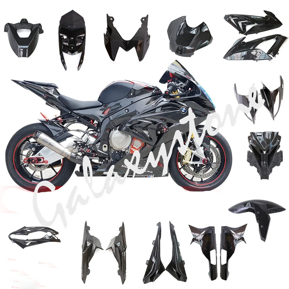 Настоящее предварительно обработанное углеродное волокно для BMW S1000RR 2015 2016 2017