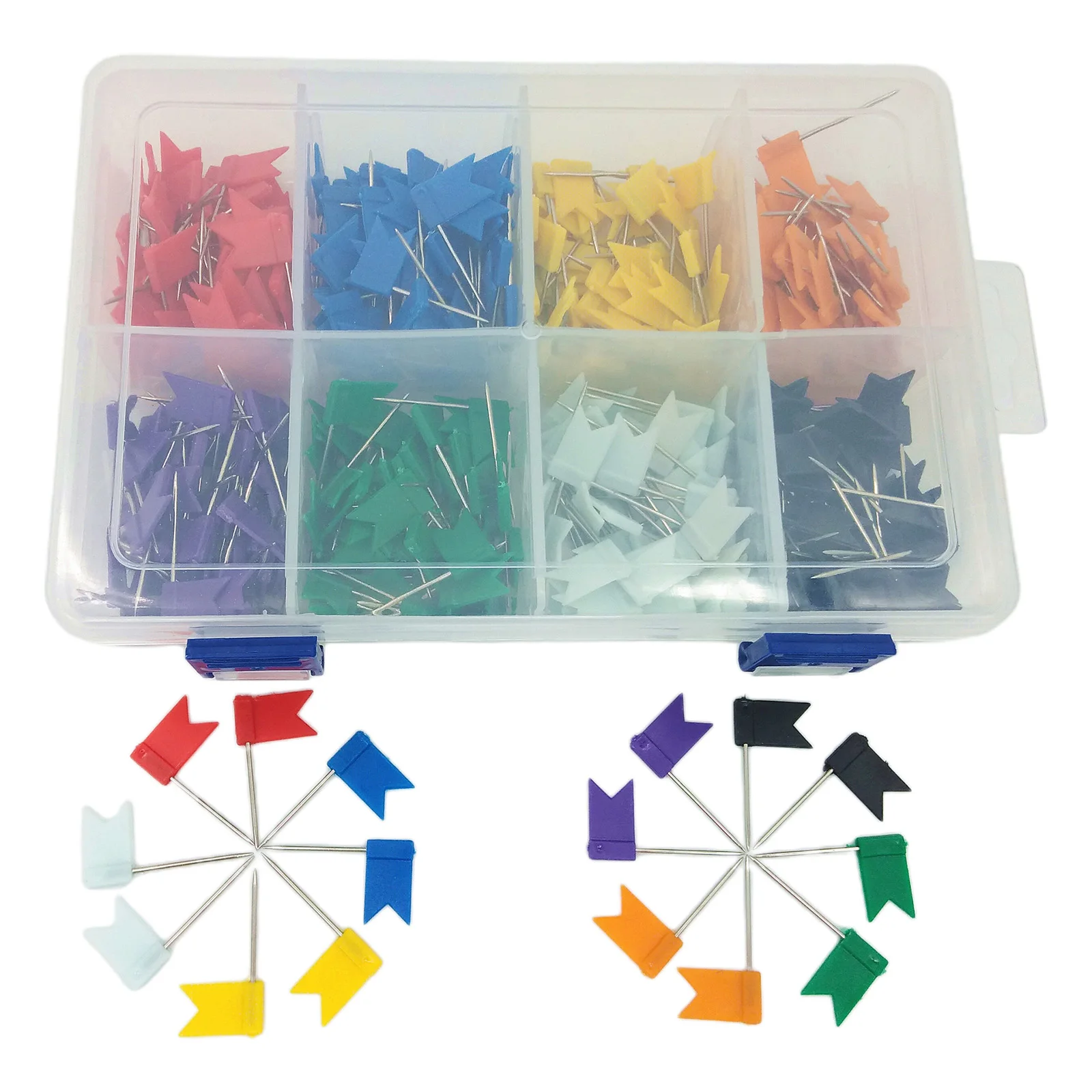 

400 шт./кор. маркер на карте защелки, ассорти Цвет карта флаг канцелярские кнопки чертежная кнопка, карта Mark фиксированный фото шпильки маркер