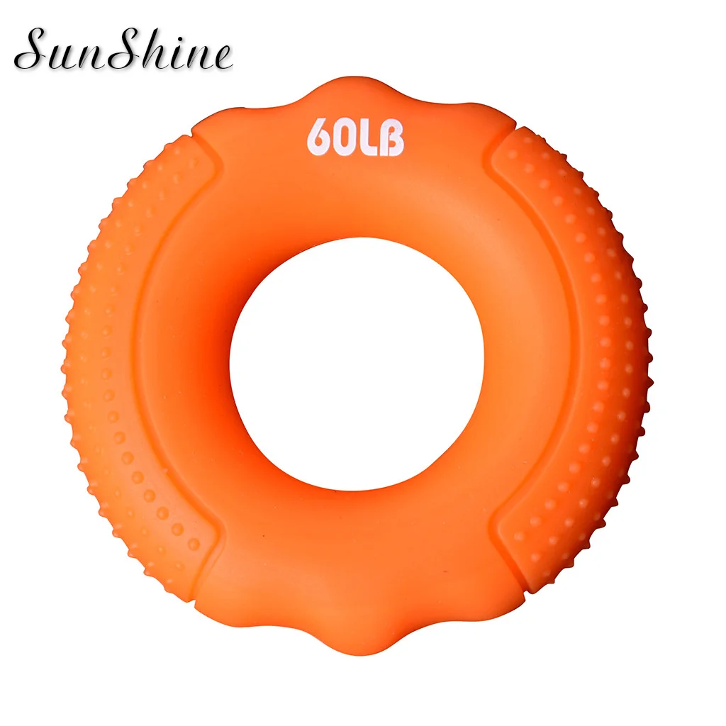 Сжимающее кольцо из силикагеля портативный ручной кистевой эспандер тренажер