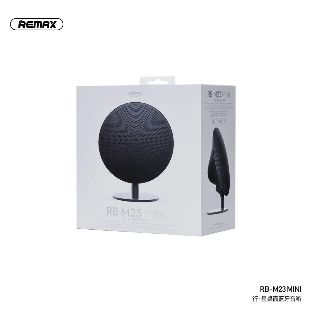 Миниатюрная настольная Bluetooth-Колонка remax m23mini сенсорная клавиша дизайн HiFi