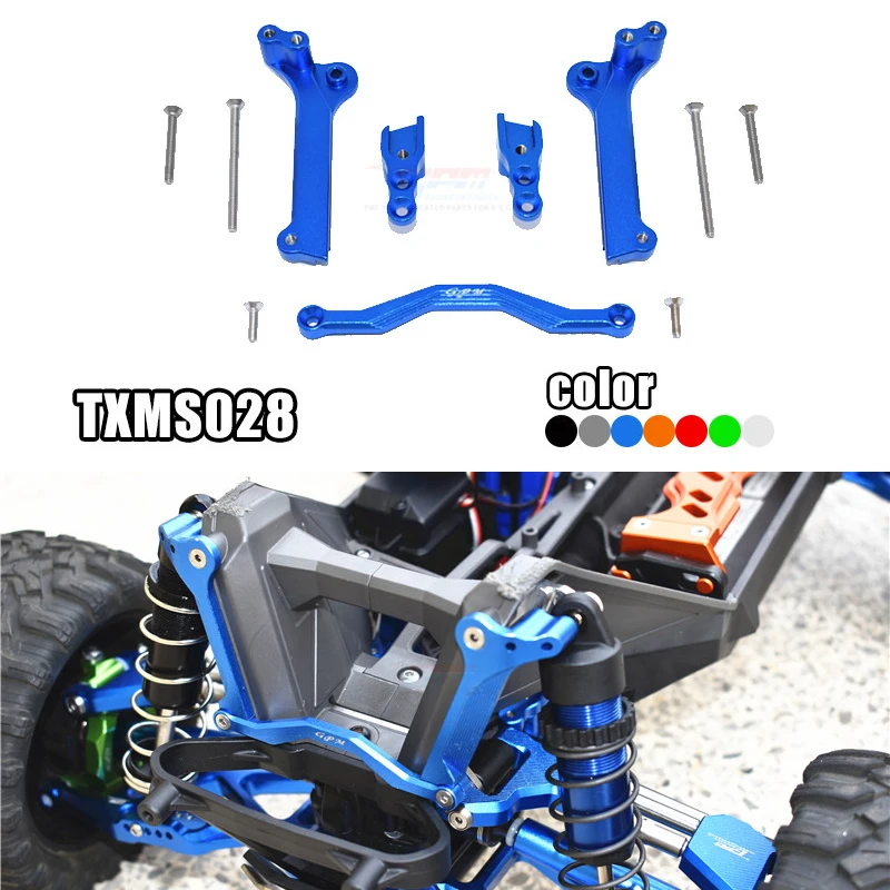 

GPM 1/10 MAXX 89076-4 Bigfoot, обновленные аксессуары, металлический алюминиевый сплав, пористое положение, регулируемое переднее амортизирующее крепл...