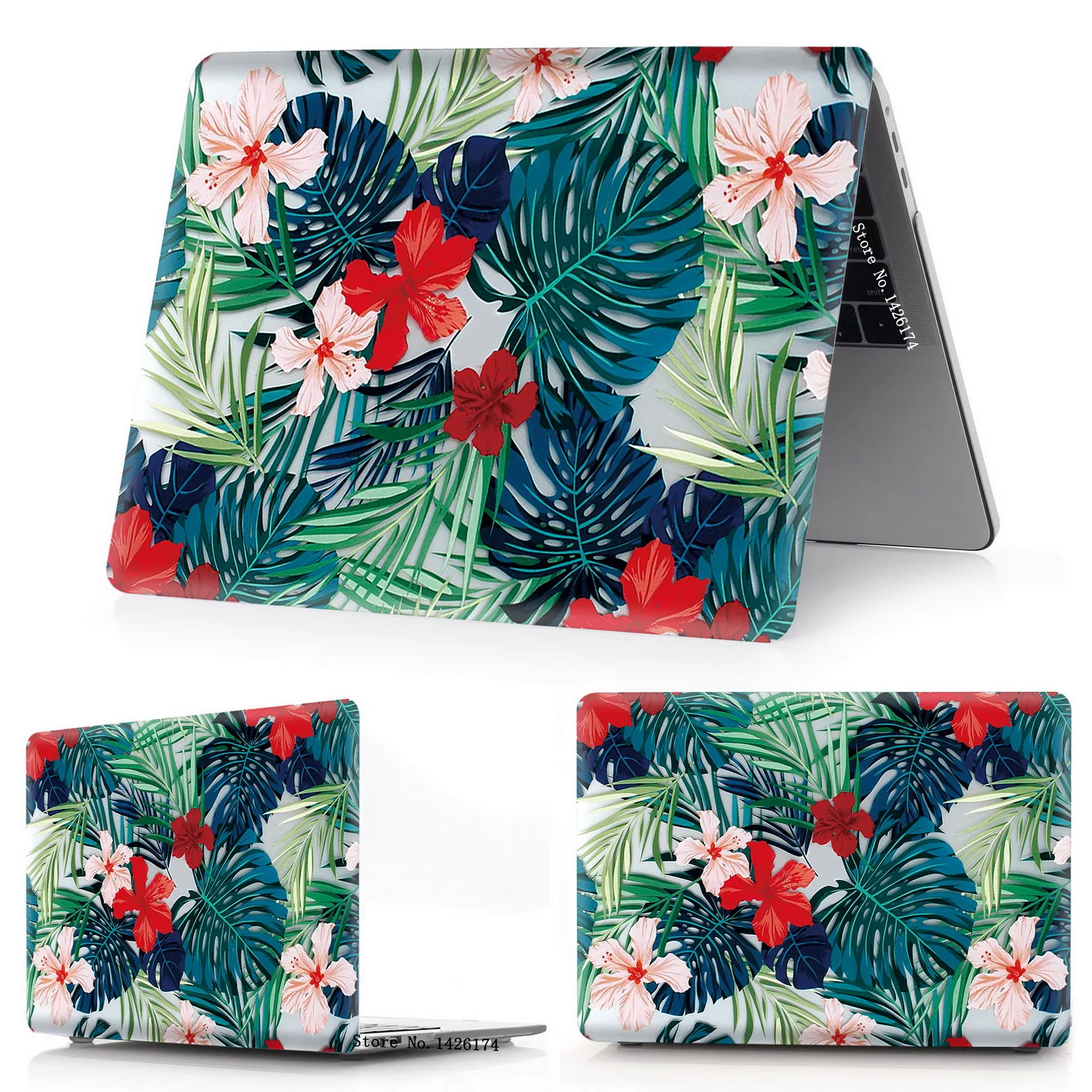 Palm flower Раскрашенный цветок, чехол для Apple Macbook Air Pro retina 11 12 13 15 дюймов сумка для ноутбука, для Mac book Air Pro 13,3 15,4 чехол. A1932+ подарок - Цвет: Palm flower