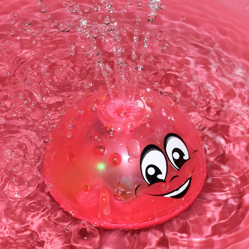 Bath toy 2 Игрушки для ванны спрей свет воды вращается с душевой бассейн игрушки для малышей плавание вечерние ванная комната светодиодные игрушки для детей подарок - Цвет: Bath toy 2