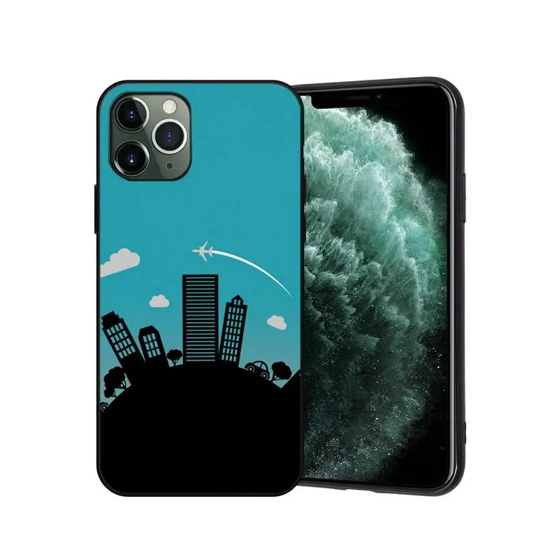 Beautiful scenery Phone Case for iphone 12 11 PRO MAX X XS XR 6S 7 8 PLUS SE 2020 cases cover designer brand