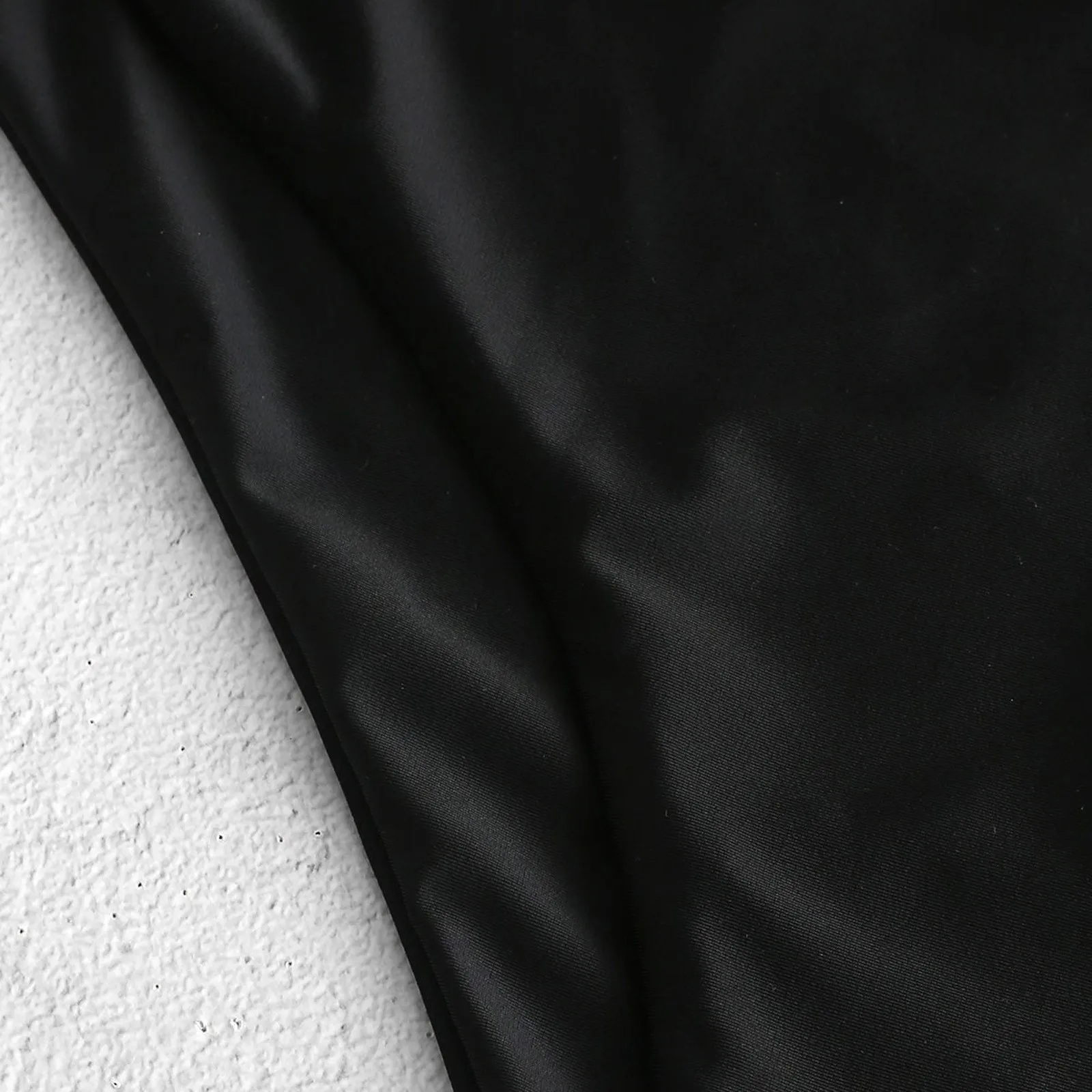 

Women's Bathing Suits Summer Sexy Solid Color Bikini High Waisted Cross Straps Two Piece Swimsuit Swimwear Split Beachwear