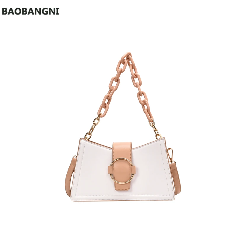 

Elegant Female Chain Tote bag Fashion New High-quality PU Leather Women's Designer Handbag Travel Shoulder Messenger Bag