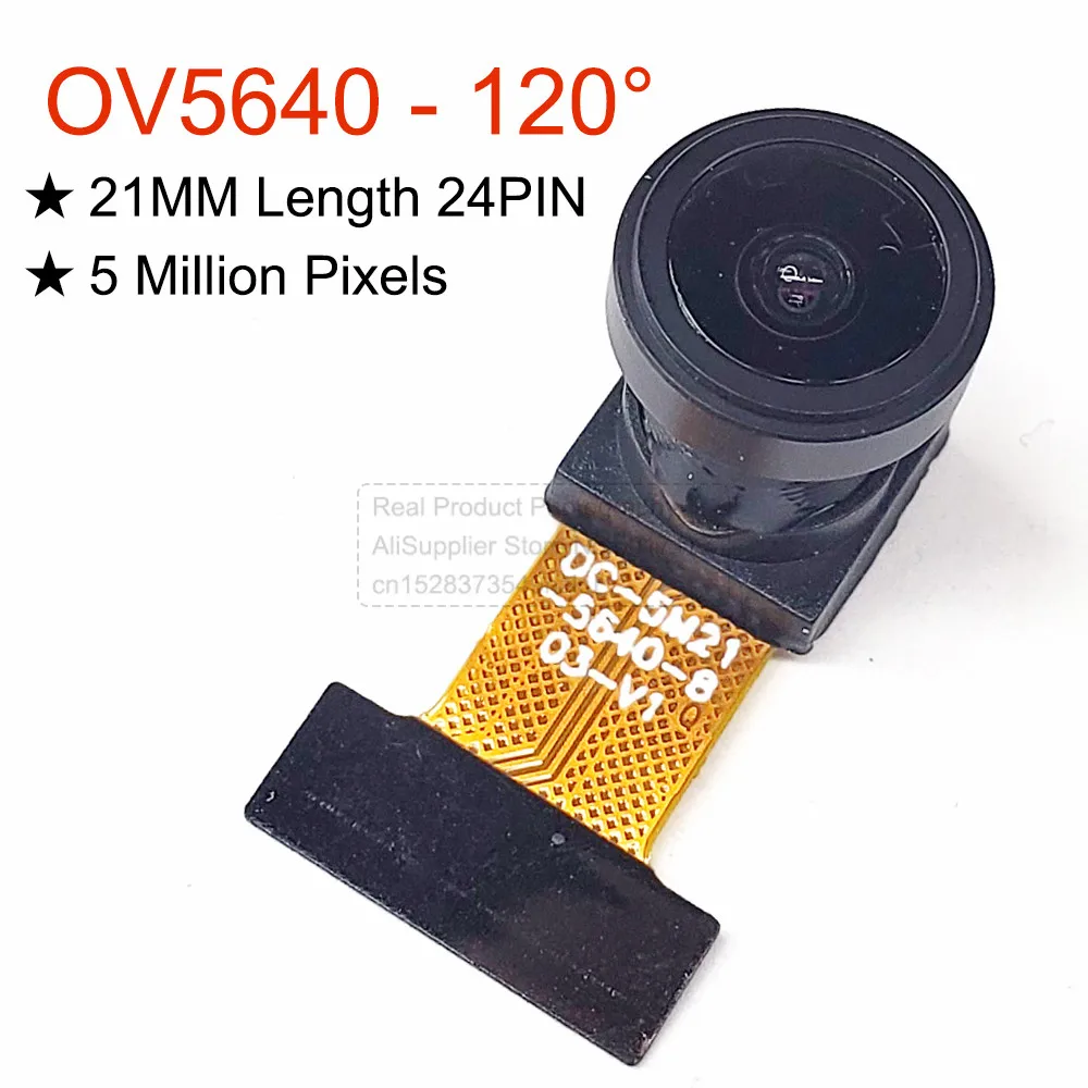 OV5640 21MM Camera Module 5 Million Pixels 120 Degree 24PIN 0.5MM Spacing DVP MIPI 2.1CM 5MP