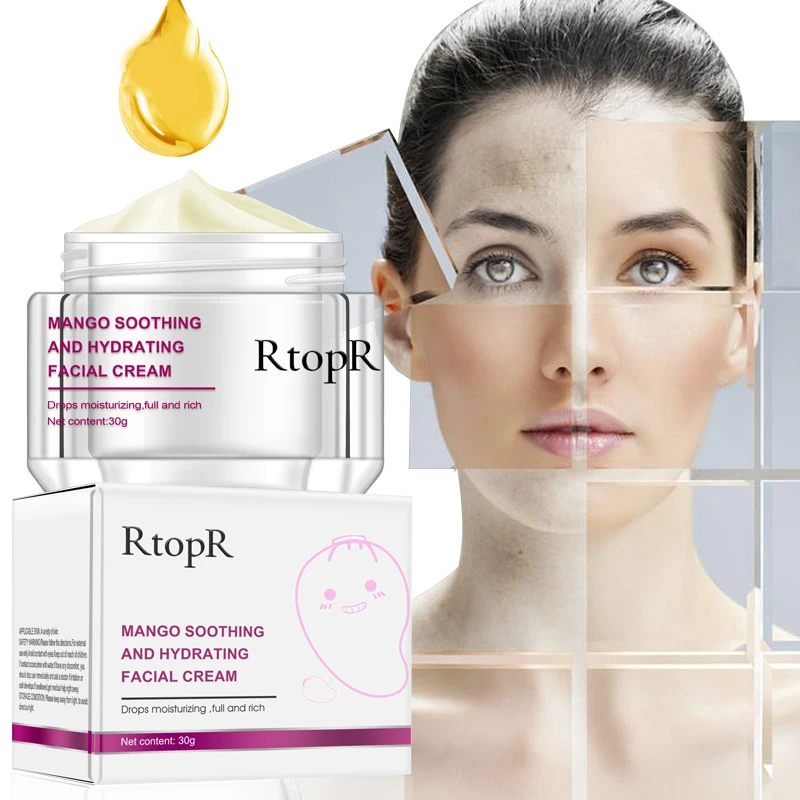 Манго увлажняющий крем для лица против морщин анти старение Отбеливание жидкие