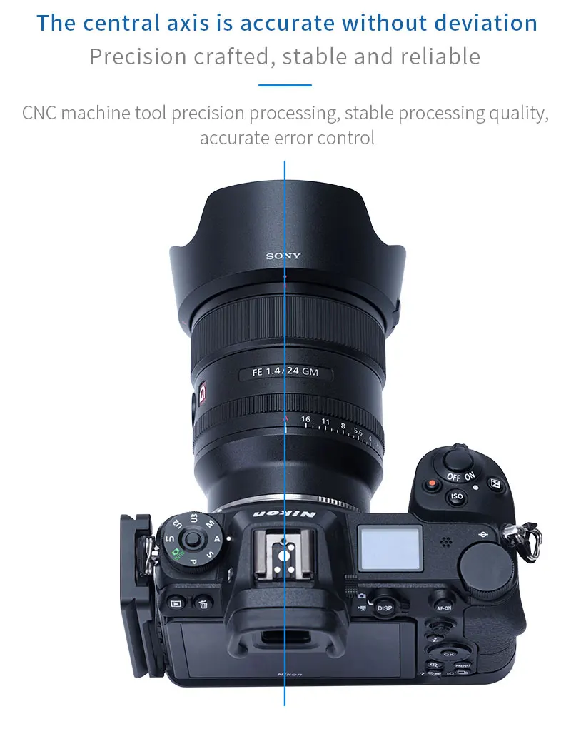 Кольцо-адаптер для объектива Gabale Megadap ETZ11 ETZ21 FE-NZ AF Sony FE Mount Lens to Nikon ZFC Z5 Z50 Z6 Z6II Z7II Z9