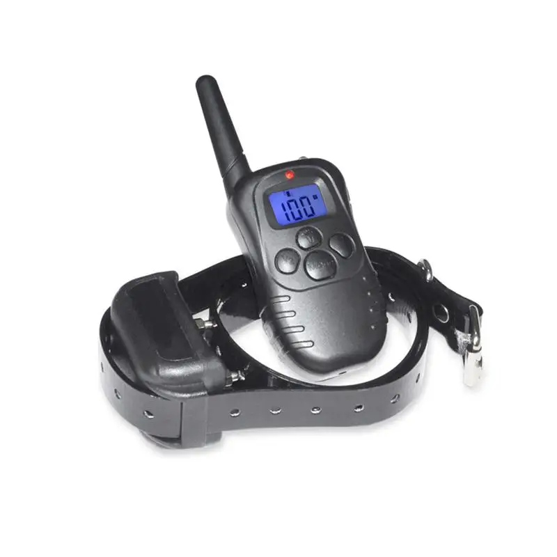 Водонепроницаемый лай ошейник с дистанционным управлением тренировочный для