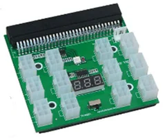 1 комплект 100 см 18AWG GPU PCIE PCI-Express 6-контактный штекер на 8-контактный (6 + 2) видеокарты