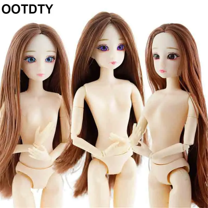 Шарнирная кукла 30 см красивая принцессы куклы аксессуары 3D глаза 20 суставов