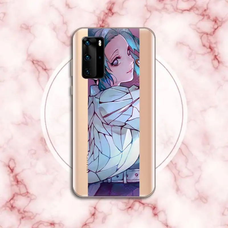 

Popular Demon Slayer Anime Phone Case Transparent for Huawei P honor 8 10i 20 30 40 smart 2019