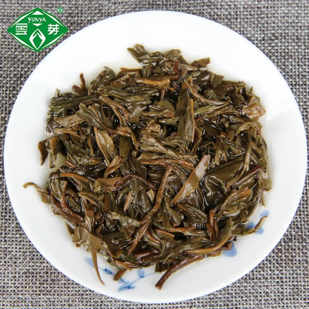 

Puwen 2005 Yunnan Pu-erh Yin Hao Bing Cha Shen Pu-erh Yunya Cake Raw Tea 400g