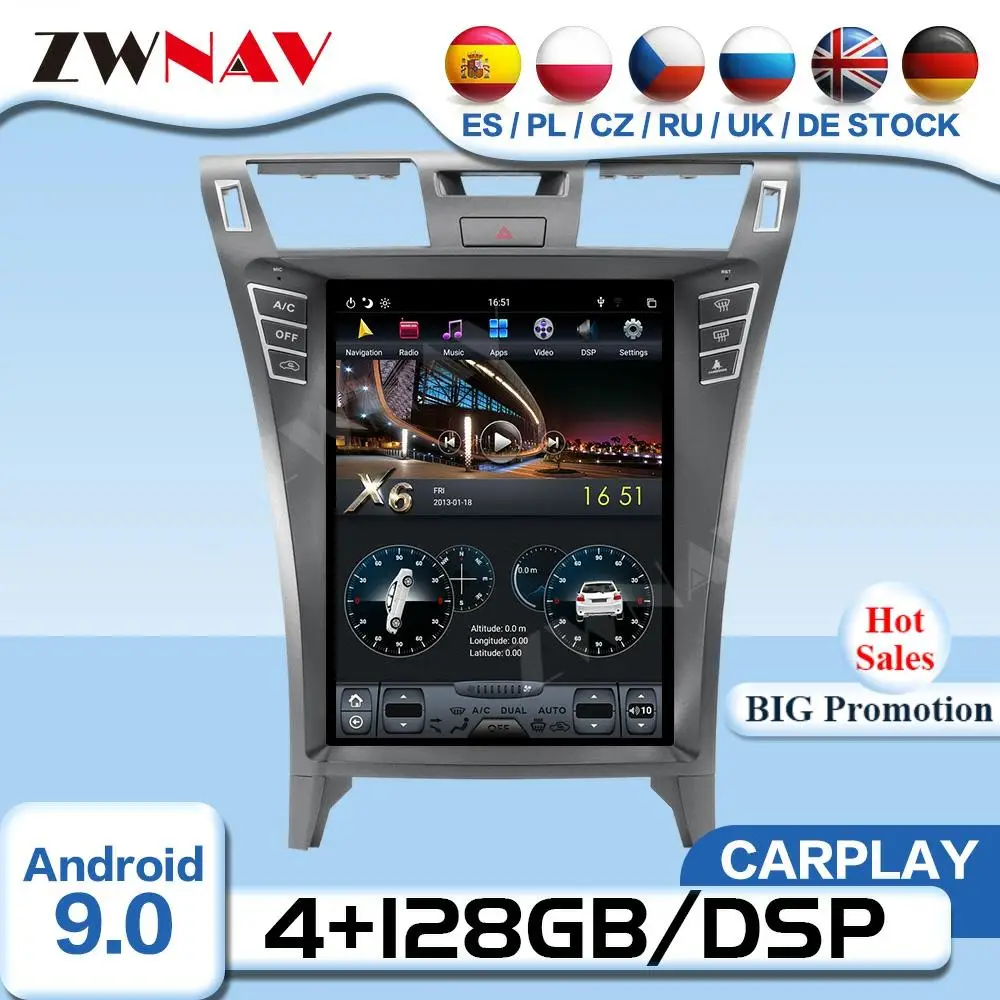 

1 Din Android 9 Tesla видеоплеер для Lexus LS460 2006 2007 2008 2009 2010 2011 2012 GPS радио ресивер аудио стерео головное устройство