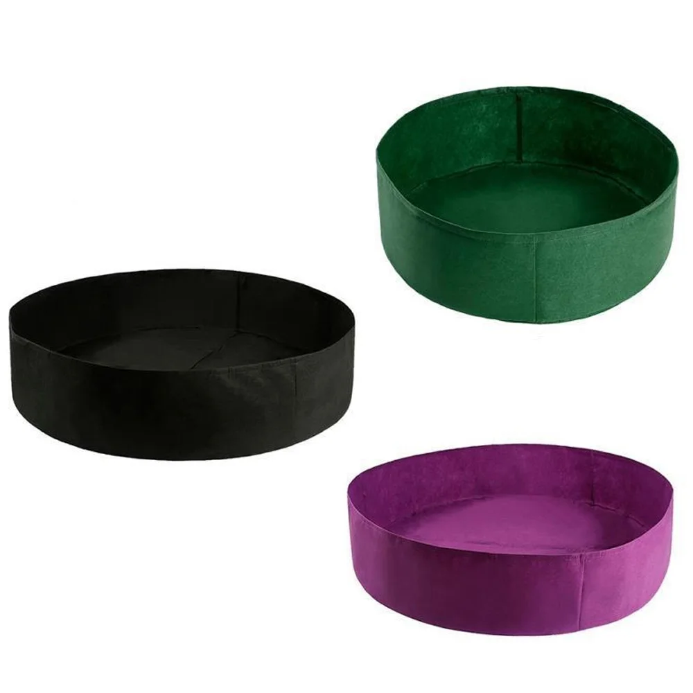 

1pc Plants Growth Bag Non-woven Flower Planter Plant Bed Flower Planter Raised Vegetable Box Planting Grow Bag Garden Supplies