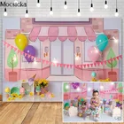 Mocsicka магазин мороженого тема торт разбивает день рождения фотографии фоны Девушка первый день рождения Фотостудия Фото фоны