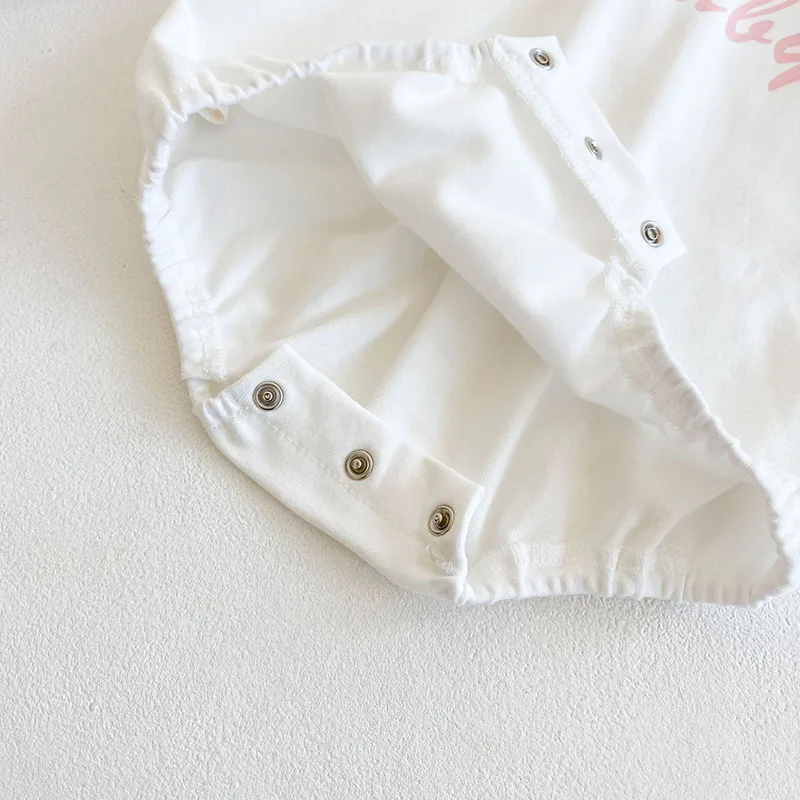 

Infant Newborn Baby Girls Long Sleeve Letter Printing Wing Hooded Rompers Clothes Spring Autumn Baby Toddler Girls Jumpsuit