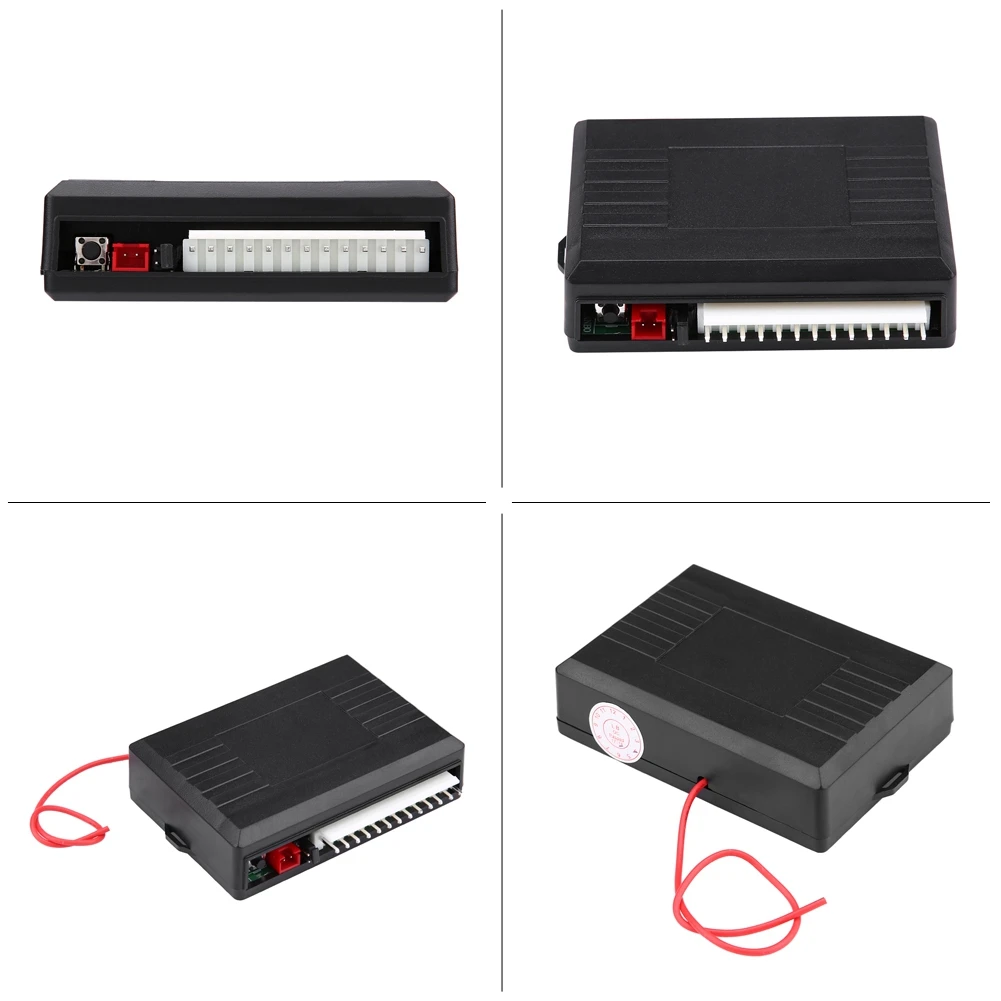 Универсальный Автомобильный Дверной замок без ключа система входа с кнопкой