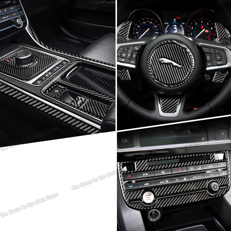 Накладки Lsrtw2017 из углеродного волокна Abs для центрального управления автомобилем