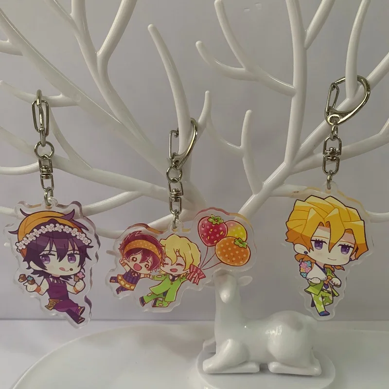 Брелок для ключей с героями аниме невероятные приключения Джоджо | Украшения и