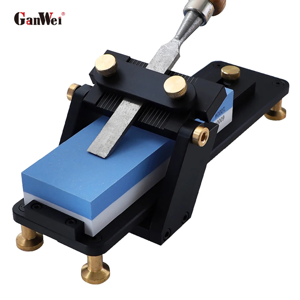 

GanWei Black Aluminum Alloy Linear Track Adjustable Grinding Tool Maximum Clamping 53mm Tool Grinding Tools Woodworking Tool