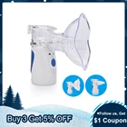 Портативный сетчатый небулайзер, ручной медицинский паровой ингалятор для астмы, ингалятор для COPD, паровое устройство, испаритель, USB Перезаряжаемый небулайзер, Прямая поставка