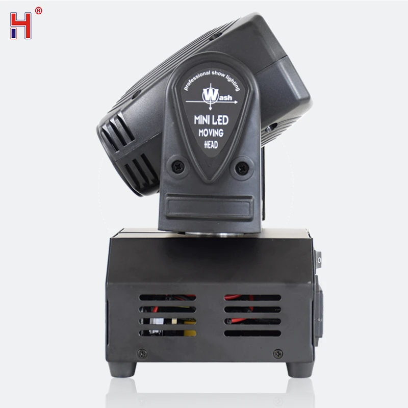 DMX512 Rotating RGBW Beam Effect Sound Party Lamp 10W LED Moving Head Light Stage Lighting | Освещение