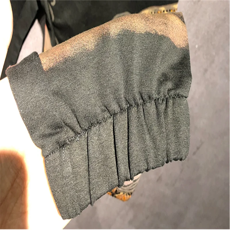 

New luxury printing tiger head hot drilling comfort classic jogging casual pants fitness