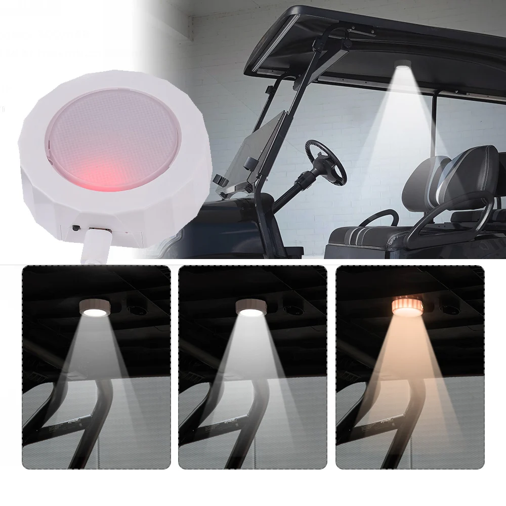 

12 Светодиодный s UTV гольф-кары крыши три ярких USB Перезаряжаемые Магнитный светодиодный свет ночная лампа 5 х 5V