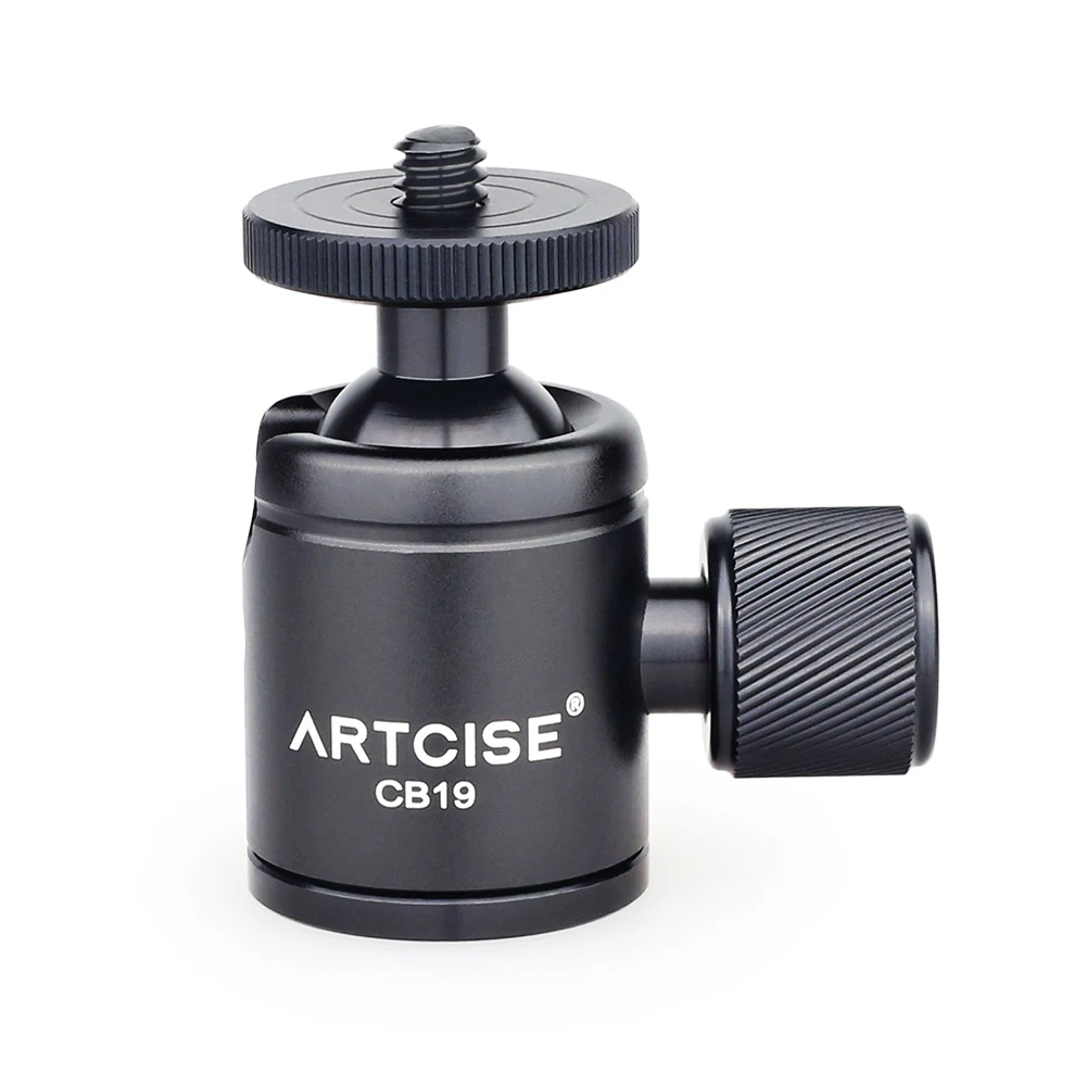 Мини штатив с шаровой головкой 1/4 дюйма для камеры поворотом на 360